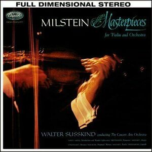 Nathan Milstein - Masterpieces For Violin And Orchestra/ Susskind (LP) (200g) vyobraziť