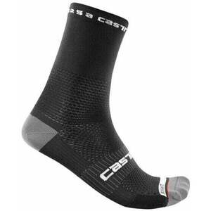 Castelli Rosso Corsa Pro 15 Sock Black L/XL Cyklo ponožky vyobraziť