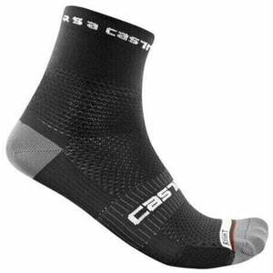 Castelli Rosso Corsa Pro 9 Sock Black S/M Cyklo ponožky vyobraziť