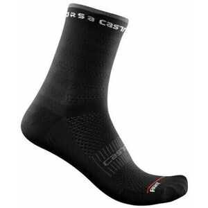 Castelli Rosso Corsa W 11 Sock Black L/XL Cyklo ponožky vyobraziť