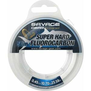 Savage Gear Super Hard Fluorocarbon Číra 0, 55 mm 15, 90 kg 50 m vyobraziť