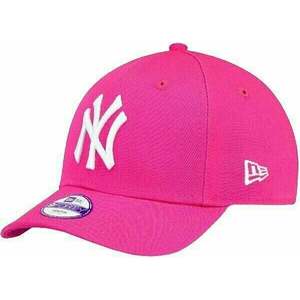 New York Yankees 9Forty K MLB League Basic Hot Pink/White Youth Šiltovka vyobraziť