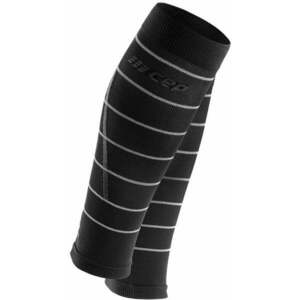 CEP WS505Z Compression Calf Sleeves Reflective Black V Bežecké návleky na lýtka vyobraziť