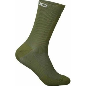 POC Lithe MTB Sock Mid Epidote Green L Cyklo ponožky vyobraziť