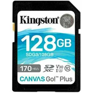 Kingston 128GB SDXC Canvas Go! Plus CL10 U3 V30 SDG3/128GB vyobraziť
