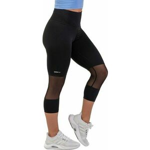 Nebbia High-Waist 3/4 Length Sporty Leggings Black XS Fitness nohavice vyobraziť