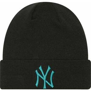 New York Yankees MLB League Essential Cuff Beanie Black/Light Blue UNI Čiapka vyobraziť