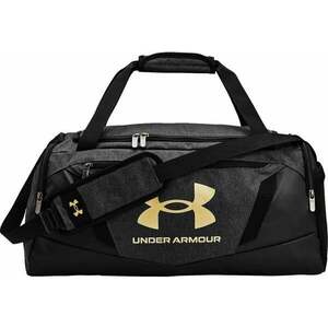 Under Armour UA Undeniable 5.0 Small Duffle Bag Black Medium Heather/Black/Metallic Gold 40 L Športová taška vyobraziť