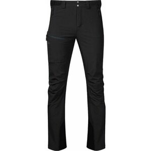 Bergans Breheimen Softshell Men Pants Black/Solid Charcoal L Outdoorové nohavice vyobraziť
