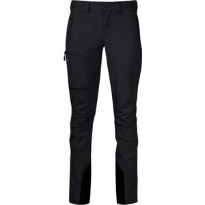 Bergans Breheimen Softshell Women Pants Black/Solid Charcoal XS Outdoorové nohavice vyobraziť