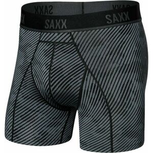 SAXX Kinetic Boxer Brief Optic Camo/Black M Fitness bielizeň vyobraziť
