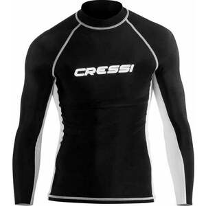 Cressi Rash Guard Man Long Sleeve Tričko Black/White XL vyobraziť