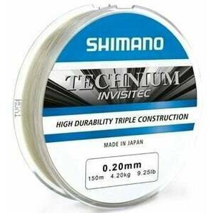 Shimano Fishing Technium Invisitec Grey 0, 255 mm 6, 7 kg 300 m Vlasec vyobraziť
