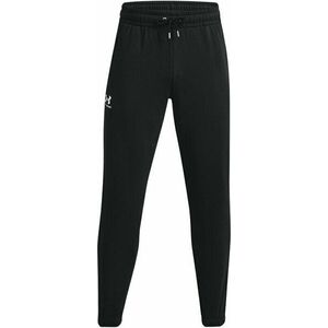 Under Armour Men's UA Essential Fleece Joggers Black/White 2XL Fitness nohavice vyobraziť