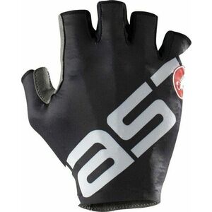 Castelli Competizione 2 Glove Light Black/Silver XS Cyklistické rukavice vyobraziť