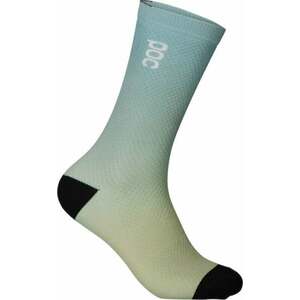 POC Essential Print Sock Gradient Mineral Blue L Cyklo ponožky vyobraziť