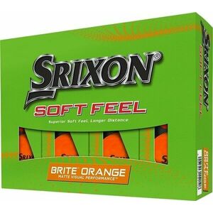 Srixon Soft Feel Brite 13 Golf Balls Brite Orange vyobraziť