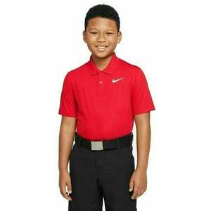 Nike Dri-Fit Victory Boys Golf Polo University Red/White M Polo košeľa vyobraziť