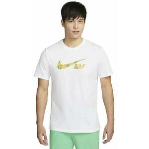 Nike Swoosh Mens Golf T-Shirt White XL vyobraziť