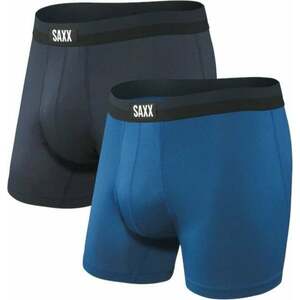 SAXX Sport Mesh 2-Pack Boxer Brief Navy/City Blue 2XL Fitness bielizeň vyobraziť