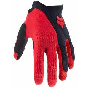 FOX Pawtector Gloves Black/Red S Rukavice vyobraziť