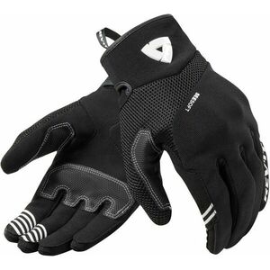Rev'it! Gloves Endo Black/White XS Rukavice vyobraziť