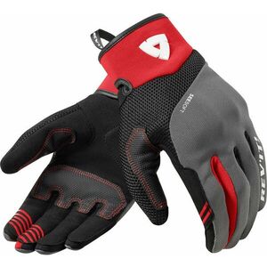 Rev'it! Gloves Endo Grey/Red S Rukavice vyobraziť