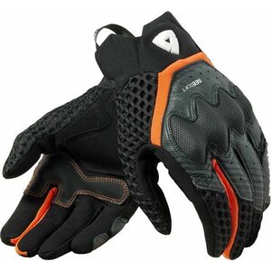 Rev'it! Gloves Veloz Black/Orange L Rukavice vyobraziť