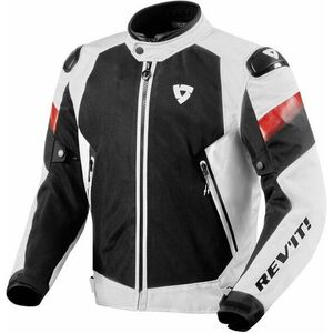Rev'it! Jacket Control Air H2O White/Black S Textilná bunda vyobraziť