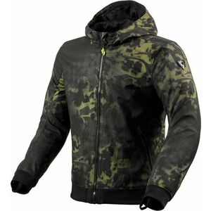 Rev'it! Jacket Saros WB Black/Dark Green 2XL Textilná bunda vyobraziť