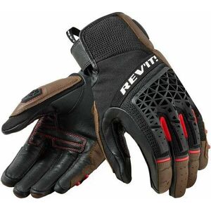 Rev'it! Gloves Sand 4 Brown/Black 3XL Rukavice vyobraziť