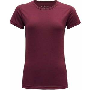 Devold Breeze Merino 150 T-Shirt Woman Beetroot XS Outdoorové tričko vyobraziť