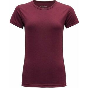 Devold Breeze Merino 150 T-Shirt Woman Beetroot L Outdoorové tričko vyobraziť