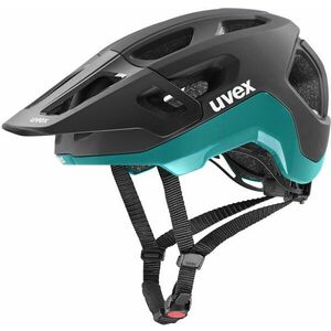 UVEX React Black/Teal Matt 52-56 Prilba na bicykel vyobraziť