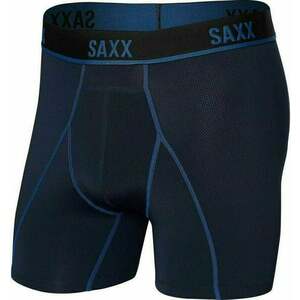 SAXX Kinetic Boxer Brief Navy/City Blue L Fitness bielizeň vyobraziť