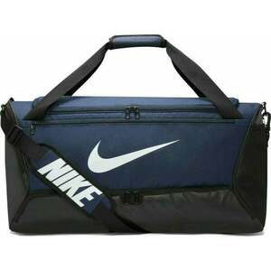Nike Brasilia 9.5 Duffel Bag Midnight Navy/Black/White 60 L Športová taška vyobraziť