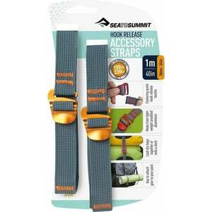 Sea To Summit Accessory Straps with Hook Release Yellow 20mm Webbing/1m vyobraziť