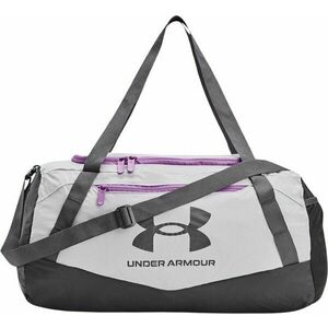 Under Armour UA Hustle 5.0 Packable XS Duffle Gray/Provence Purple/Castlerock 25 L Športová taška vyobraziť
