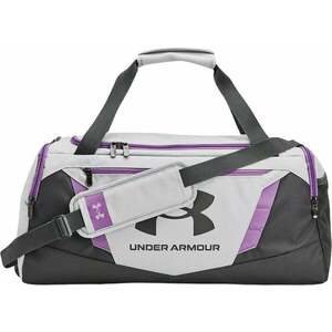 Under Armour UA Undeniable 5.0 Small Duffle Bag Halo Gray/Provence Purple/Castlerock 40 L Športová taška vyobraziť