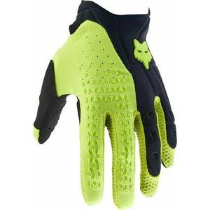 FOX Pawtector Gloves Black/Yellow L Rukavice vyobraziť