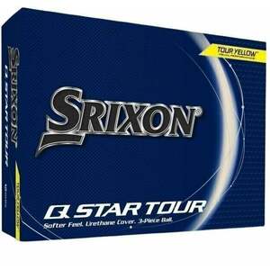 Srixon Q-Star Tour 5 Golf Balls Yellow vyobraziť