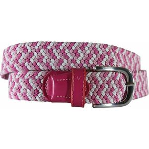 Alberto Multicolor Braided Belt White/Pink 85 vyobraziť