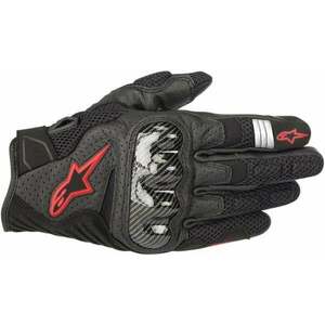 Alpinestars 3570518SMX-1 Air V2 Gloves Black/Red Fluo 3XL Rukavice vyobraziť