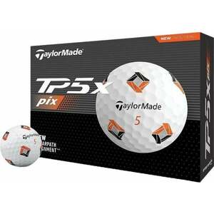 TaylorMade TP5x Pix 3.0 Golf Balls White vyobraziť