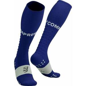 Compressport Full Socks Run Dazzling Blue/Sugar Swizzle T3 Bežecké ponožky vyobraziť