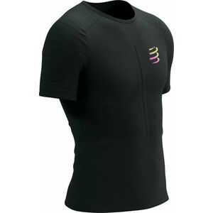 Compressport Racing SS Tshirt M Black/Safety Yellow M Bežecké tričko s krátkym rukávom vyobraziť