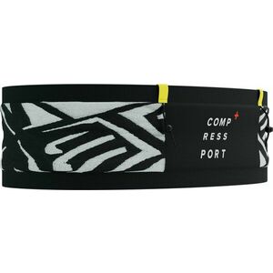 Compressport Free Belt Pro Black/White/Safety Yellow M/L Bežecké puzdro vyobraziť