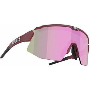 Bliz Breeze Small 52212-44 Matt Burgundy/Brown w Rose Multi plus Spare lens Pink Cyklistické okuliare vyobraziť