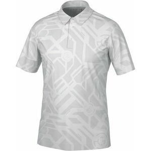 Galvin Green Maze Mens Breathable Short Sleeve Shirt Cool Grey 2XL Polo košeľa vyobraziť
