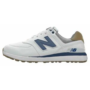 New Balance 574 Greens Mens Golf Shoes White/Navy 40, 5 vyobraziť
